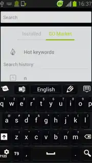 Black Style Keyboard Screenshot 5
