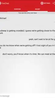 Firechat Screenshot 3