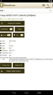 KickassTorrents App Screenshot 5