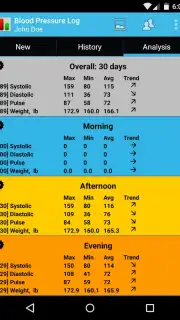 BP Log Screenshot 3