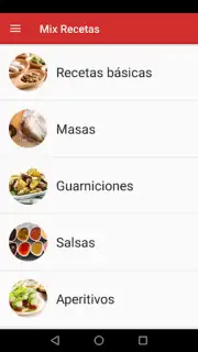 Mix Recetas Screenshot 2