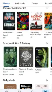 Google Play Books Screenshot 4