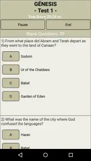 The bible quiz game Screenshot 7