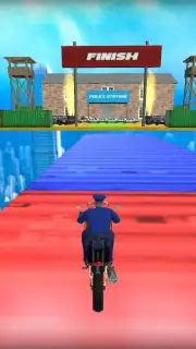 Police Bike Stunts Games Screenshot 12