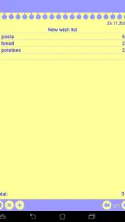 Список пожеланий Screenshot 7