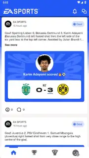 EA SPORTS App Screenshot 5
