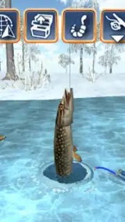 Winter fishing. Lakes. Screenshot 5