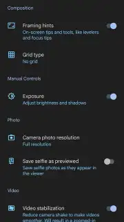 GCam - BSG's Google Camera port Screenshot 3