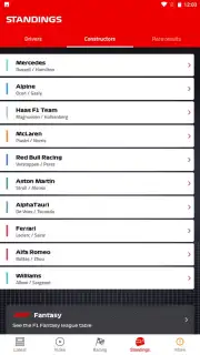 Official F1 ® App Screenshot 18