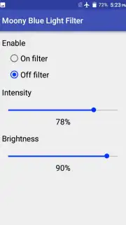Moony Blue Light Filter Screenshot 2