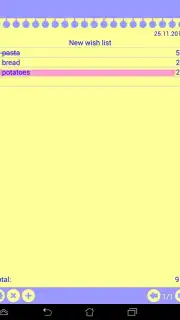 Список пожеланий Screenshot 6