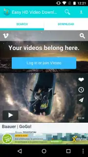 Easy HD Video Downloader Screenshot 1