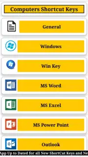 Computers Shortcut Keys Screenshot 1