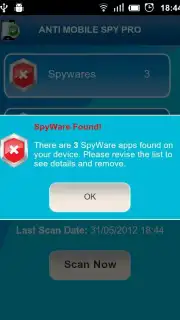 Anti Spy Mobile Free Screenshot 3