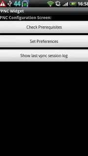 VPNC Widget Screenshot 3