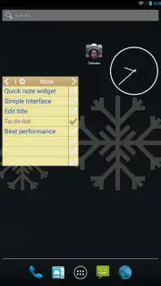Note To Do. Widget Screenshot 3