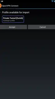OpenVPN Connect Screenshot 4