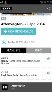 DR Radio Screenshot 2