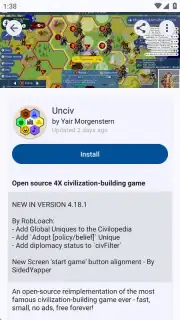 F-Droid Screenshot 2