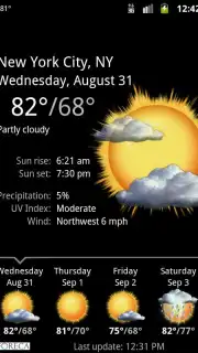 Palmary Weather Screenshot 6