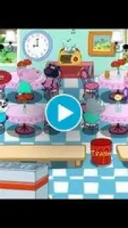Kids Cafe with Hippo Screenshot 1