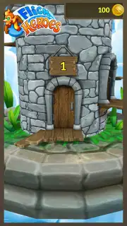 Flick Heroes Screenshot 1