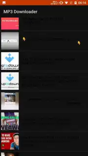 MP3 Downloader Screenshot 2