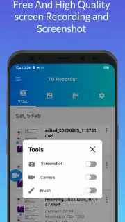 TG Recorder - Screen Recording Screenshot 6