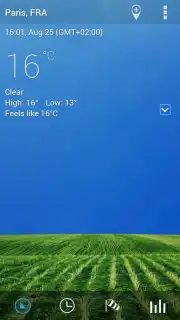 Digital Clock & World Weather Screenshot 2