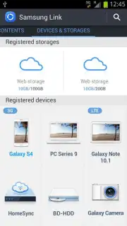 Samsung Link Screenshot 3