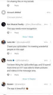 UpScrolled Screenshot 2