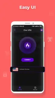 Fire VPN - Vpn Proxy Browser Screenshot 1