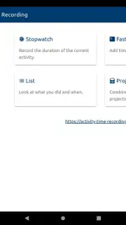 aTimeRecording - Online Time Tracking Screenshot 4