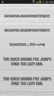 Style Free Font Theme Screenshot 8