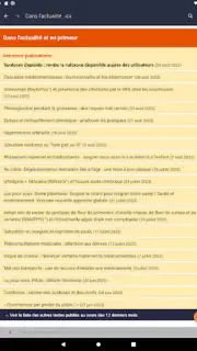 Application Prescrire Screenshot 20
