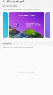 Galaxy Widget Screenshot 2