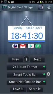 Digital Clock Widget Screenshot 5