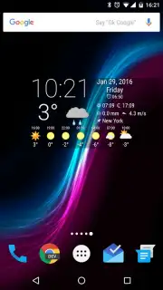 Simple Time & Weather Widget Screenshot 4