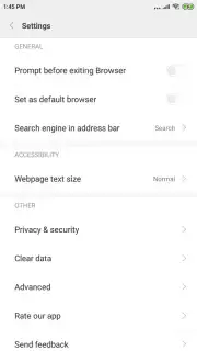 Mint Browser Screenshot 8