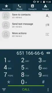 True Phone Dialer and Contacts Screenshot 1