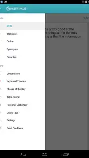 Ginger Keyboard Screenshot 5