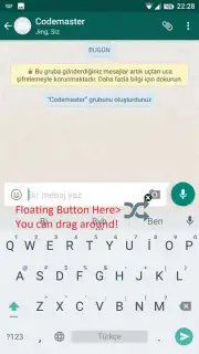 Upside Down Chat+ Screenshot 2