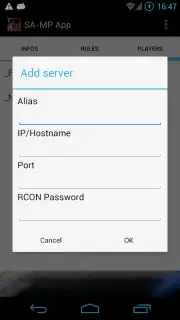 SA-MP App Screenshot 1