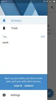 Simplenote Screenshot 2