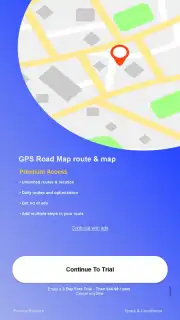 GPS Road Map Screenshot 4