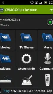 XBMC4Xbox Remote Screenshot 8