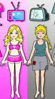 Chibi Doll Dress Up DIY Games Screenshot 2