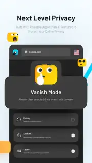 Pawxy: Private VPN Browser Screenshot 2