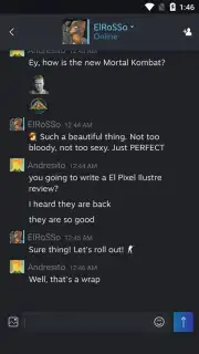Steam Chat Screenshot 1
