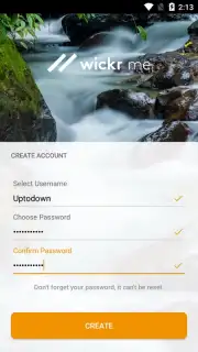 Wickr Me Screenshot 1